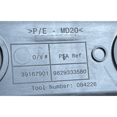 OPEL CORSA F 2019 - ŚLIZG MOCOWANIE ZDERZAKA LEWY TYŁ TYLNY  9829333580