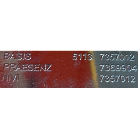 ORYGINAŁ NERKA ATRAPA PRAWA BMW 7 G11 G12 7357012