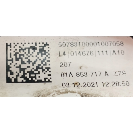 LISTWA BŁOTNIKA LEWA PRZÓD AUDI Q2 81A 81A853717A