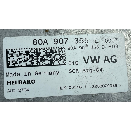 AUDI Q7 Q5 A4 A5 4M0 MODUŁ STEROWNIK ADBLUE 80A907355L