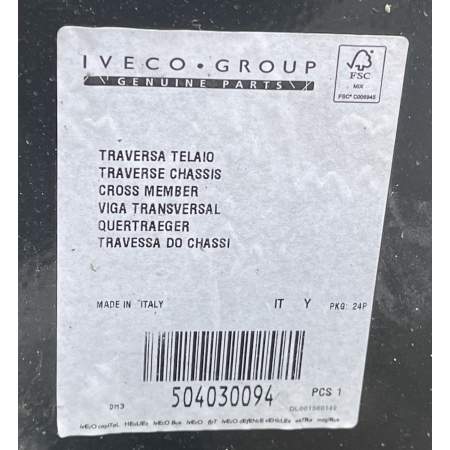 IVECO EUROCARGO BELKA POPRZECZNA TRAVERS RAMY 504030094