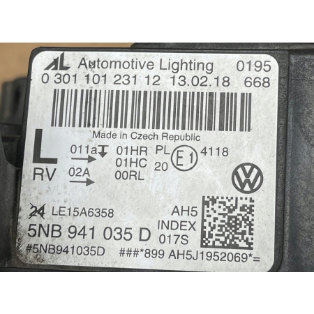 VW TIGUAN II 5NA LAMPA LEWA PRZÓD FULL LED 5NB941035D