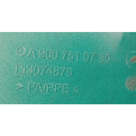 OSŁONA NAKŁADKA LISTWA OWIEWKA MERCEDES ACTROS MP4 A9607510730