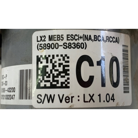 U7B HYUNDAI PALISADE 2020 - POMPA ABS STEROWNIK 58900-S8360 S8589-32820