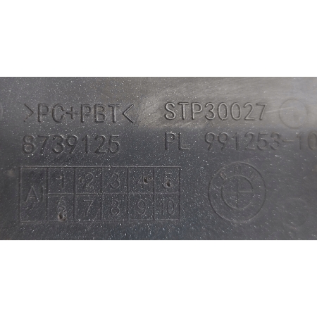 A352 ZAŚLEPKA HAKA ZDERZAKA PRZÓD BMW 1 F40 8739125