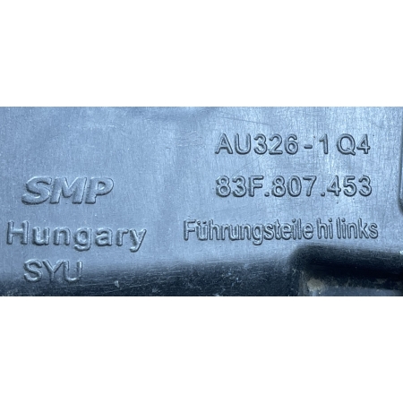 AUDI Q3 83A SPORTBACK ŚLIZG ZDERZAKA MOCOWANIE  TYŁ LEWY 83F807453