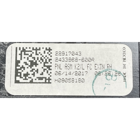 O2 CADILLAC ESCALADE IV 2014 -  PRAWA ZAŚLEPKA DESKI KONSOLI 22917043