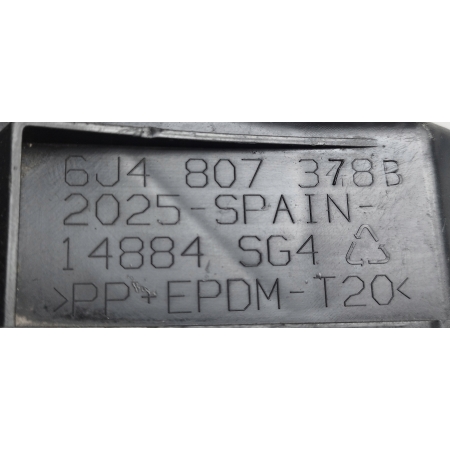 SEAT IBIZA IV 4 2008- ŚLIZG MOCOWANIE ZDERZAKA PRAWY TYŁ TYLNY 6J4807378B