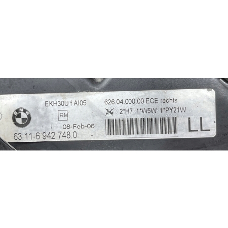 BMW 3 E90 E91 LAMPA PRAWA PRZÓD PRZEDNIA 6942748