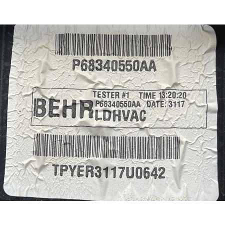 P7 DODGE CHARGER 2018 3.6 5.7 V8 NAGRZEWNICA DMUCHAWA 68340550AA