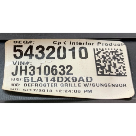 U2 DODGE CHALLENGER 15- PODSZYBIE WEWNĘTRZNE 5LA14DX9AD