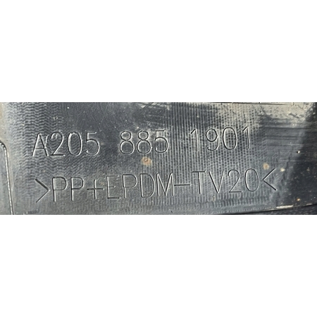 MERCEDES C-KLASA 205 LIFT LEWY ŚLIZG ZDERZAKA PRZÓD PRZEDNI A2058851901