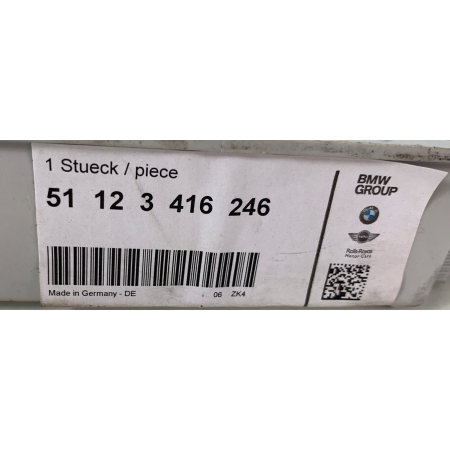 BMW X3 E83 ŚLIZG WSPORNIK ZDERZAKA TYŁ 3416246