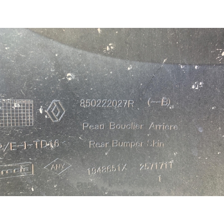 ZDERZAK TYŁ TYLNY DACIA DUSTER II 2 17- PDC