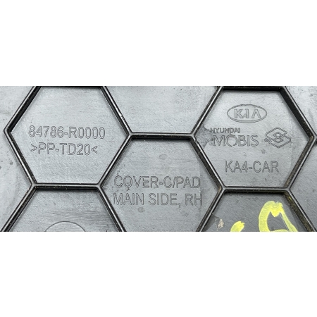 B3 KIA CARNIVAL IV 2020 - PRAWA OSŁONA ZAŚLEPKA DESKI 84786-R0000