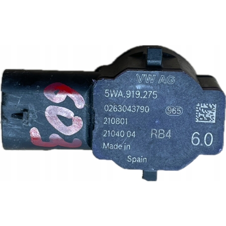 603 VW GOLF VIII SEAT SKODA AUDI CZUJNIK COFANIA PDC 5WA919275 0263043790
