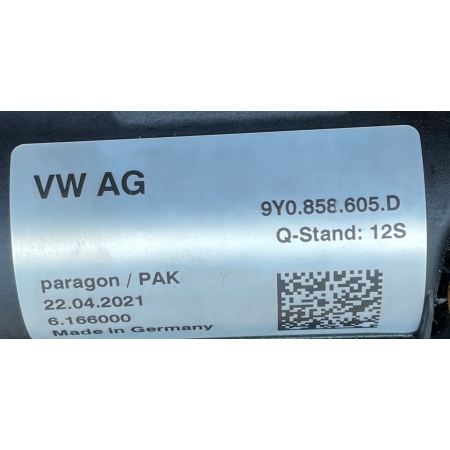 AUDI A7 C8 18- MECHANIZM MOCOWANIE SPOILERA LOTKI TYŁ 4K8827948F 9Y0858605D