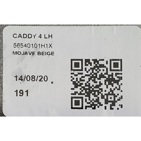 VW CADDY IV 15- OBUDOWA LUSTERKA LEWA H1X