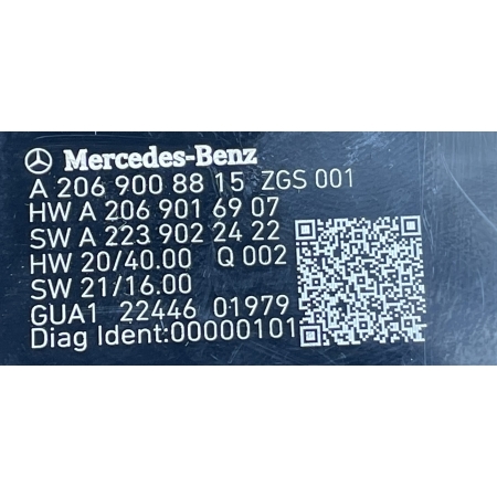 MERCEDES C-KLASA W206 206 PANEL STEROWANIA SZYB LEWY PRZÓD A2069008815