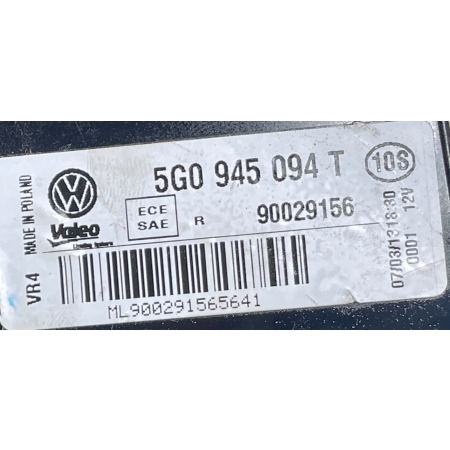 LAMPA PRAWA TYLNA TYŁ VW GOLF VII 5G0945094T