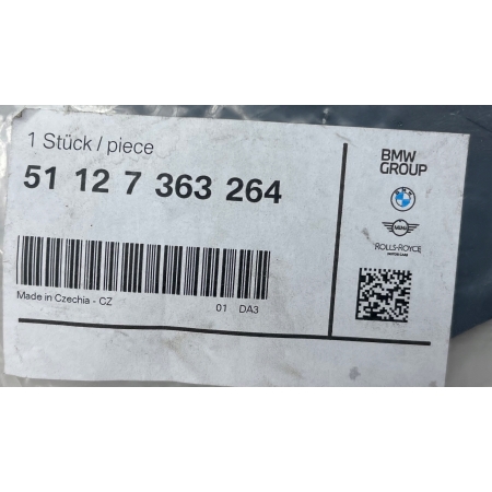 BMW 4 F32 F33 ZAŚLEPKA HAKA ZDERZAKA TYŁ 7363264 NOWA