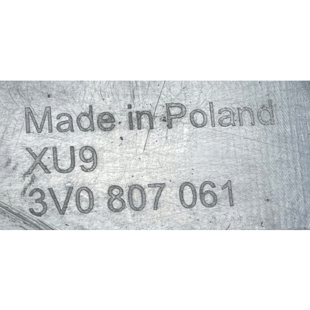 SKODA SUPERB III OSŁONA DOLNA ZDERZAKA PRZÓD 3V0807061