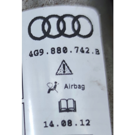 { KURTYNA PRAWA AUDI A6 C7 KOMBI 4G9880742B