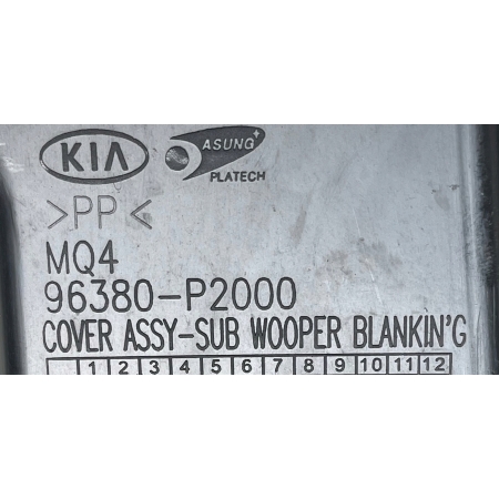 KIA SORENTO IV 2020 - ZAŚLEPKA GŁOŚNIKA BAGAŻNIKA TYŁ 96380-P2000