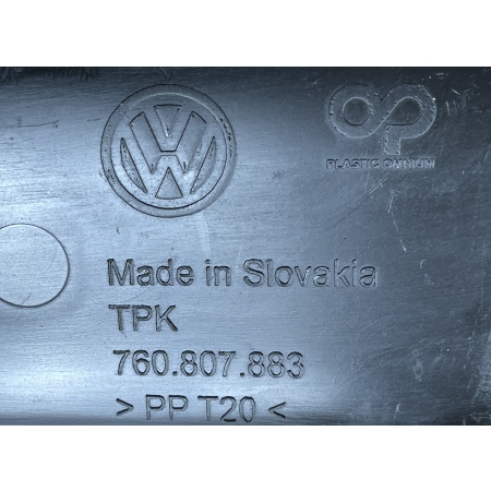VW TOUAREG III 760 2017 - ŚLIZG MOCOWANIE ZDERZAKA LEWY PRZÓD 760807883