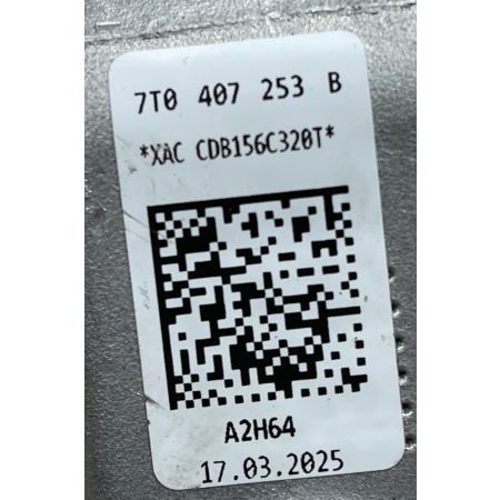 VW T7 ZWROTNICA PIASTA ZACISK HAMULCOWY LEWY PRZÓD 7T0407253B 7T0407099N