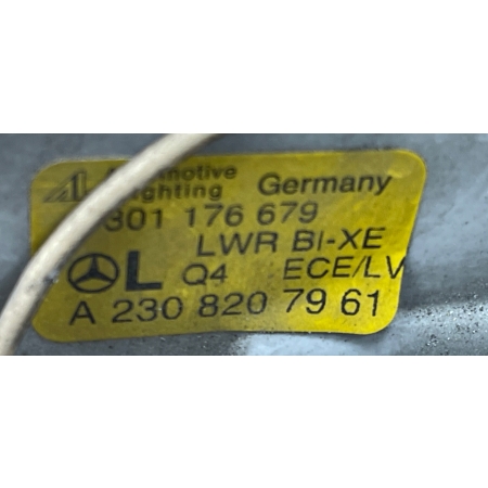 MERCEDES SL 230 BI - XENON LAMPA LEWA PRZÓD PRZETWORNICA UK A2308207961
