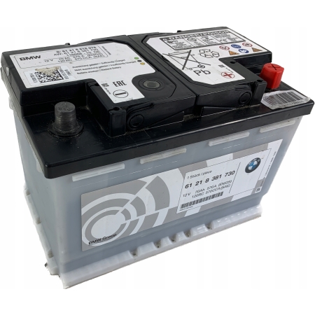 AKUMULATOR BMW 70 Ah 570A 12V ORYGINAŁ 6818076