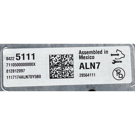 O2 CADILLAC ESCALADE IV 2014 -  6.2 LICZNIK EKRAN ZEGARY LCD 84225111