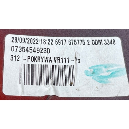 A120 FIAT 500 OBUDOWA LUSTERKA PRAWA VR111 735412288 7354549230