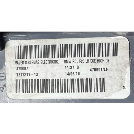 BMW X3 F25 LAMPA LEWA TYŁ LED BŁOTNIKA 7217311