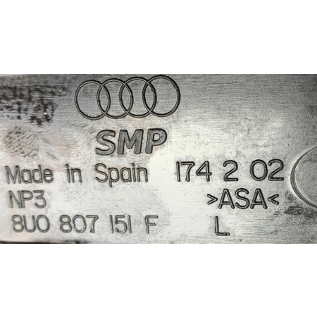 AUDI Q3 14- LIFT KRATKA ZDERZAKA LEWA 8U0807151F