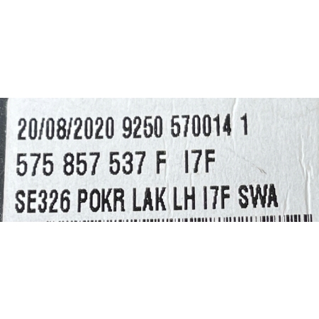 A44 SEAT ATECA OBUDOWA OSŁONA LUSTERKA LEWA ASYSTENT 575875537F I7F
