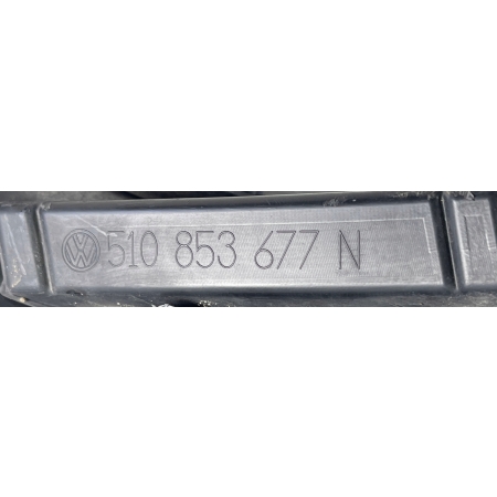 KRATKA ŚRODKOWA ZDERZAKA PRZÓD CHROM VW SPORTSVAN 510853677N
