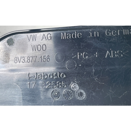 OSŁONA SZYBERDACHU AUDI A3 12- 8V3877156